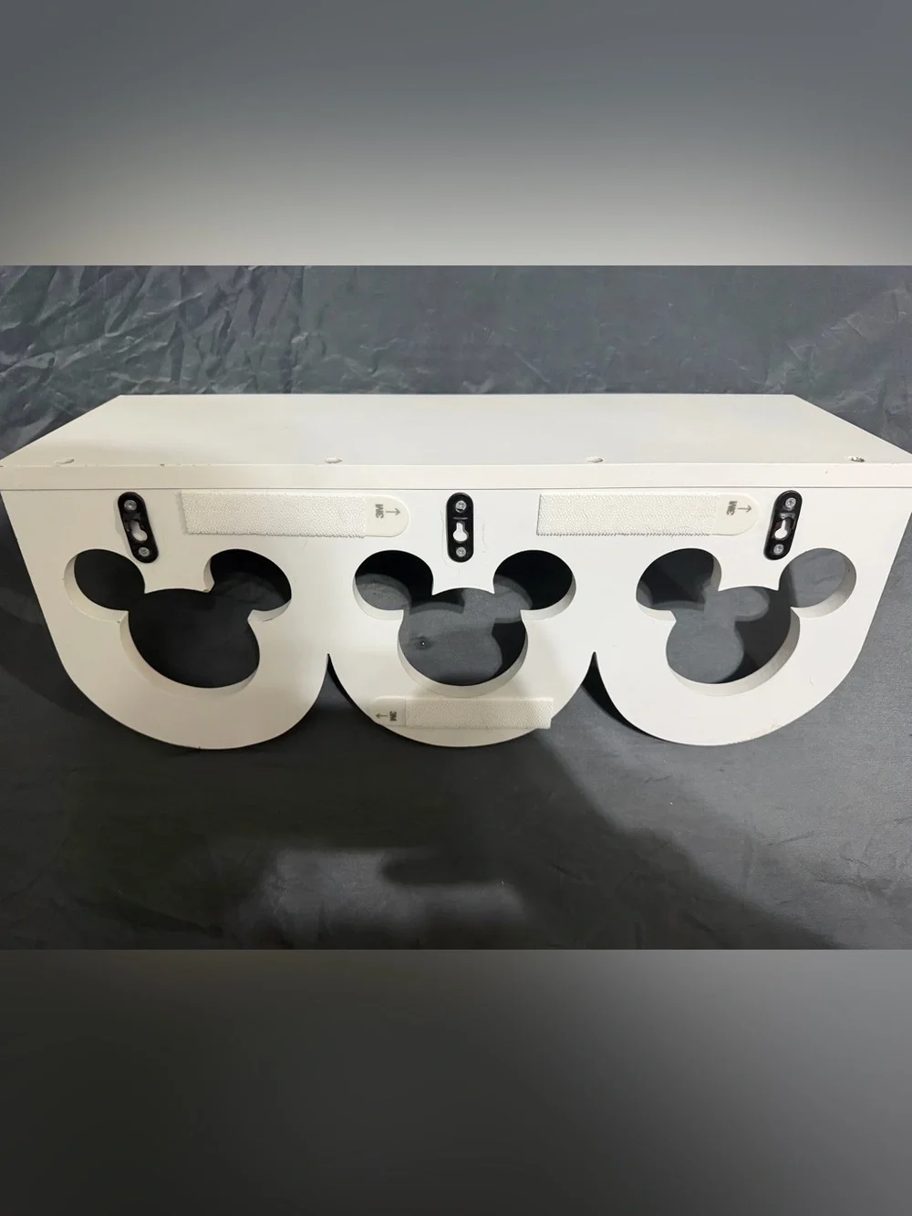 White Mickey Mouse Shelf